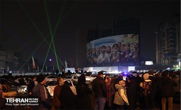 نورافشانی میدان ولیعصر(عج) به مناسبت نیمه شعبان 25