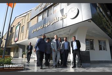 بازدید شهردار تهران از اردوی تیم ملی کشتی