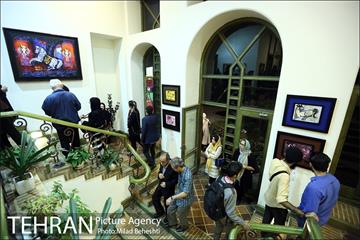 افتتاح نماشگاه آثار و رونمایی کتاب ناصر اویسی‎ 13