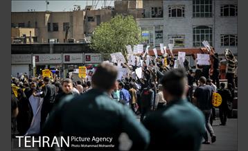 راهپیمایی مردم تهران بعد از نماز جمعه 28