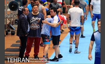 برگزاری تمرینات تیم ملی کشتی فرنگی 1