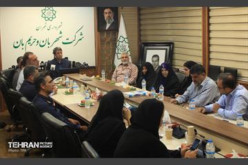 آیین رونمایی از تابلو شرکت شهربان و حریم‌بان شهرداری تهران 9
