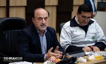 پنجمین جلسه ستاد مدیریت بحران کلانشهر تهران 7