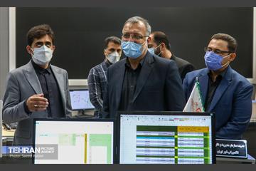 حضور شهردار تهران در مرکز کنترل ترافیک شهرداری تهران 41