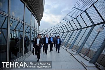 بازدید وزیر فرهنگ و رسانه های جمهوری صربستان از برج میلاد تهران 10