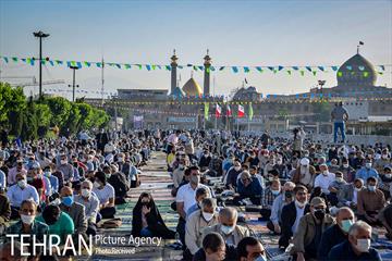 نماز عید فطر در جوار مرقد حضرت عبدالعظیم حسنی(ع) 6