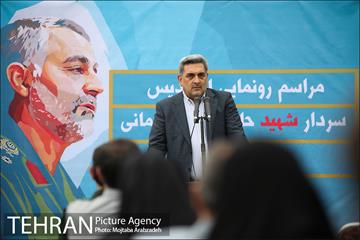 رونمایی از تندیس سردار شهید حاج قاسم سلیمانی 15
