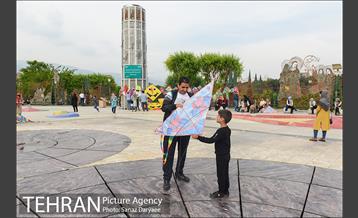 جشنواره بادبادک ها در بوستان آب و آتش 7