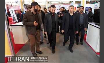 بازدید مهندس عبدالهی از نمایشگاه رسانه های دیجیتال انقلاب اسلامی  14