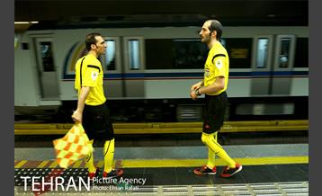 پرفورمنس آموزش فرهنگسازی قوانین مترو به مناسبت جام جهانی 8