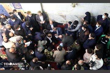 دیدار مردمی شهردار تهران در مسجد امیر المومنین باغ اذری 3