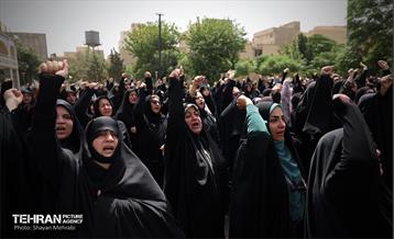 مراسم تشییع پیکر مطهر سرباز شهید ماهان ستاره 22