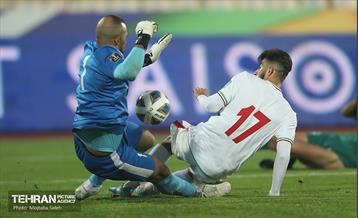 دیدار تیم های فوتبال ایران و عراق 4
