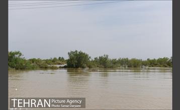 بازدید شهردار تهران از منطقه سیل زده پل قدرت آباد دشت آزادگان 2