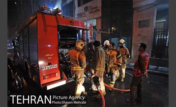 آتش سوزی در ساختمان برق حرارتی 3