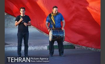 آیین سوگواری اباعبدالله الحسین(ع) در میدان صنعت  11