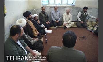 بازدید دکتر قالیباف از فعالیتهای جهادی قرارگاه امام رضا(ع) در خوزستان 8