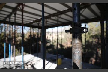 ساخت اسکان کارگری در پارک جنگلی لویزان