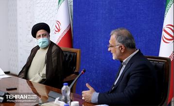 دیـدار شـهردار و معاونین شهرداری تهران با رئیس جمهور 2