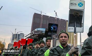 مانور برف روبی شهرداری منطقه 6 21