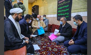 دیدار مردمی شهردار تهران با اهالی منطقه 17