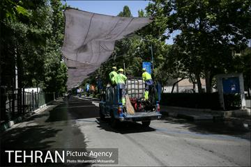 آماده سازی دانشگاه تهران برای نماز جمعه 24