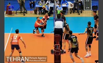 دیدار تیم های والیبال سایپا و شهرداری ورامین 17