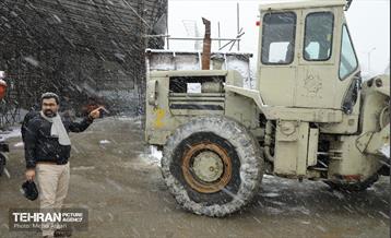 عملیات برف‌روبی در منطقه 2