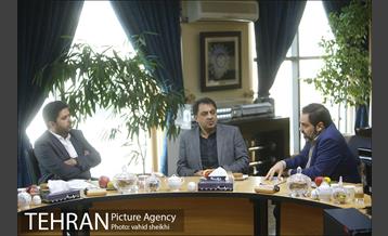 بازدید سربرست مرکز ارتباطات و امور بین الملل شهرداری تهران از شرکت بهره برداری متروی تهران  3