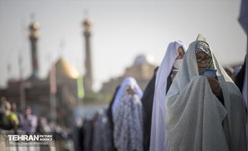 اقامه نماز عید سعید فطر در حرم عبدالعظیم الحسنی (ع) 55