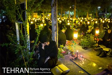 مراسم احیای شب بیست‌ویکم ماه مبارک رمضان در بهشت زهرا (س) 7