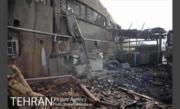 ساختمان پلاسکو فرو ریخت-2 2