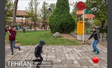 روز طبیعت بارانی در بوستان رازی 3