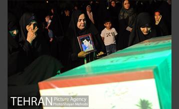 مراسم وداع با 150 شهید دوران دفاع مقدس 11