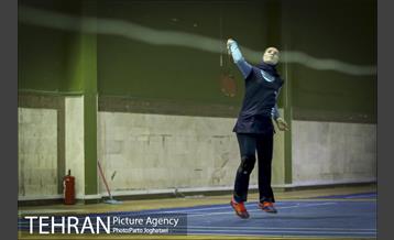 اخرین تمرین ثریا آقایی پیش از اعزام به المپیک 1