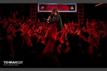 عزاداری شب چهارم محرم در هیئت ریحانة الحسین 8