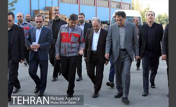 بازدید دکتر نجفی از واگن سازی پارس 5