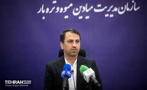 نشست خبری مدیر عامل سازمان مدیریت میادین میوه و تره بار 3