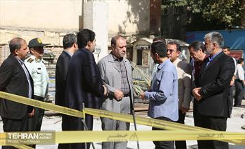 بازدید فرماندار تهران از طرح های عمرانی و خدماتی شهرداری منطقه ۱۰ 15