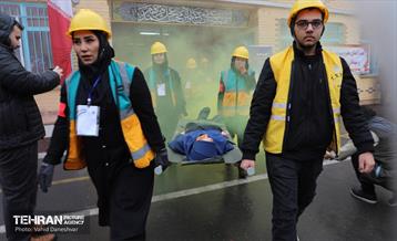 مانور گروه‌های مردمی دوام در منطقه 17 تهران 30