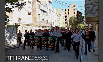 تشییع پیکر آتشنشان شهید مهدی حاجی پور 12