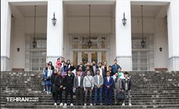 بازدید دانشجویان خارجی از مجموعه فرهنگی تاریخی سعدآباد 2