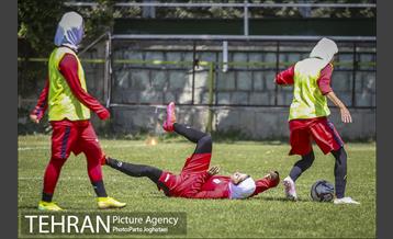 تمرین تیم ملى فوتبال بانوان 9