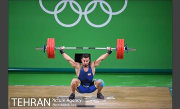 قهرمانی کیانوش رستمی در وزنه برداری المپیک ریو 10