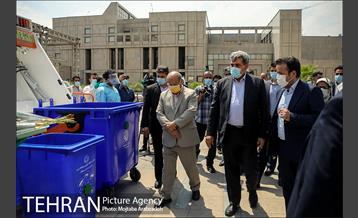 رونمایی از ناوگان حمل پسماندهای بیمارستانی 12