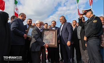 آیین افتتاح تقاطع غیرهمسطح پل شهید محسن سیفی 8