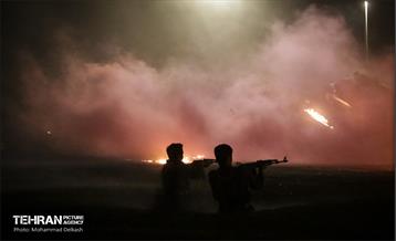 بازدید شهردار تهران از رزم نمایش معبر 20