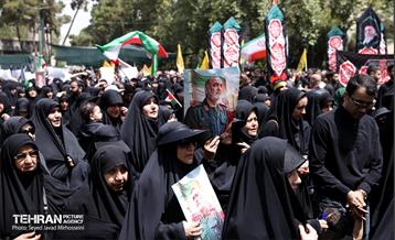 دسته عزاداران دانشگاه تهران در تاسوعای حسینی 3