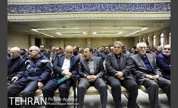 مراسم ختم حاجیه خانم طیبه هاشمی بهرمانی(همشیره هاشمی رفسنجانی) 17