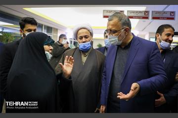 مراسم بزرگداشت شهدای مدافع حرم تهران 1